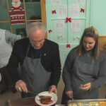 Le cardinal Ouellet à la soupe populaire