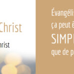 Popup Partage le Christ